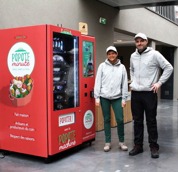 Distributeur Frigo connecté en entreprise à Annecy